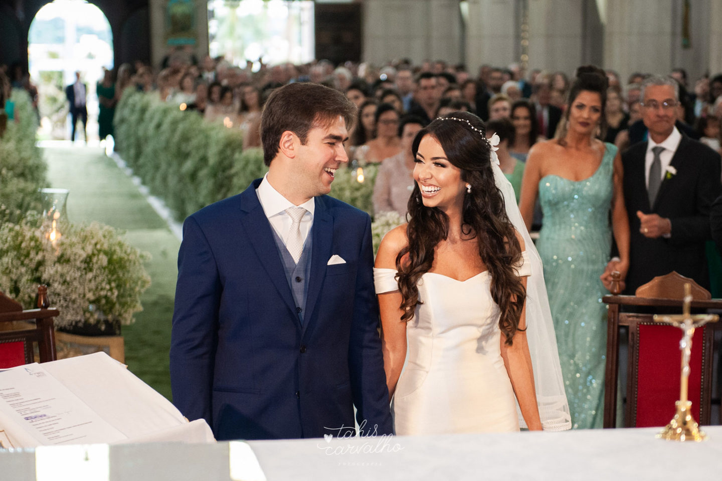 Casamento na igreja Perpétuo Socorro - Letícia e Fernando